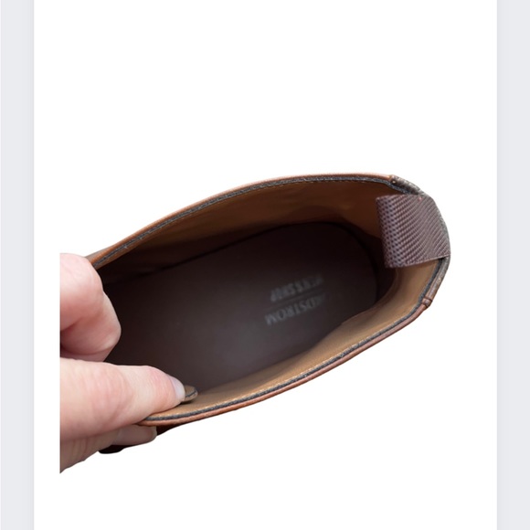 NORDSTROM MENS SHOP Leather Lace Up Ankle Chukka Boots Brown SIZE 12 - Picture 3 of 6